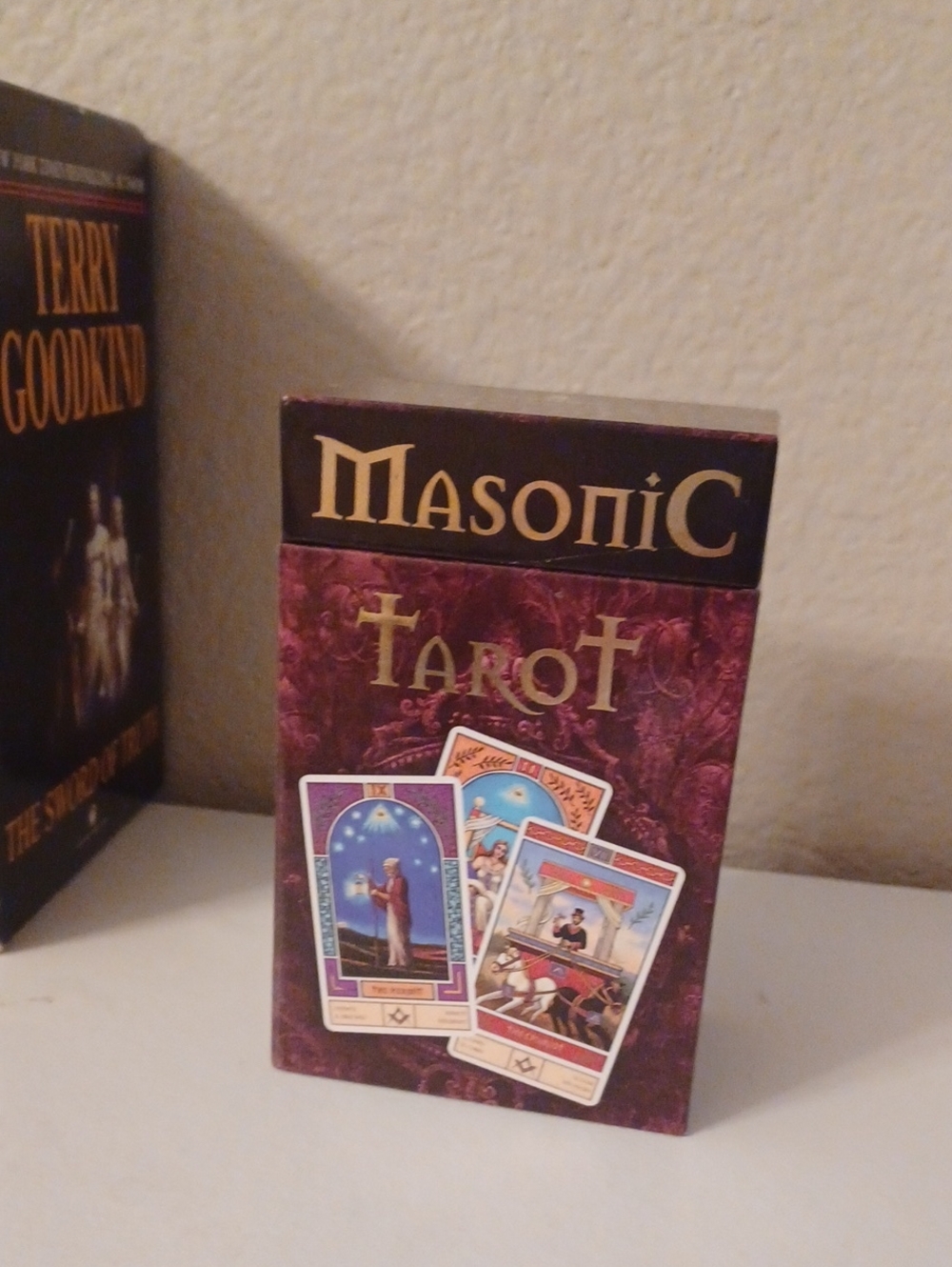 Masonic Tarot Deck Opend